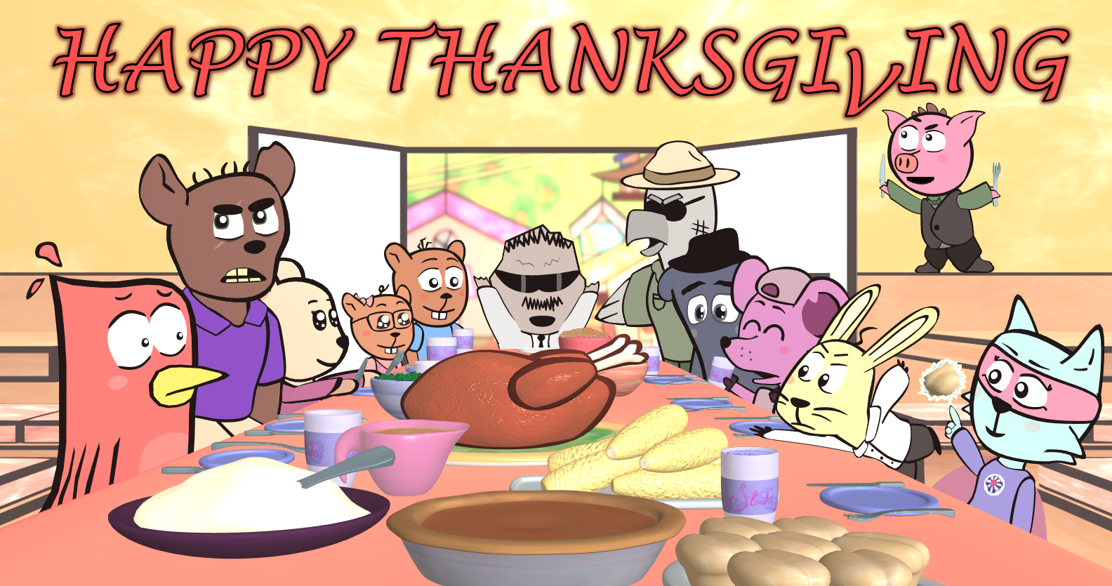 Wacky Towns Thanksgiving